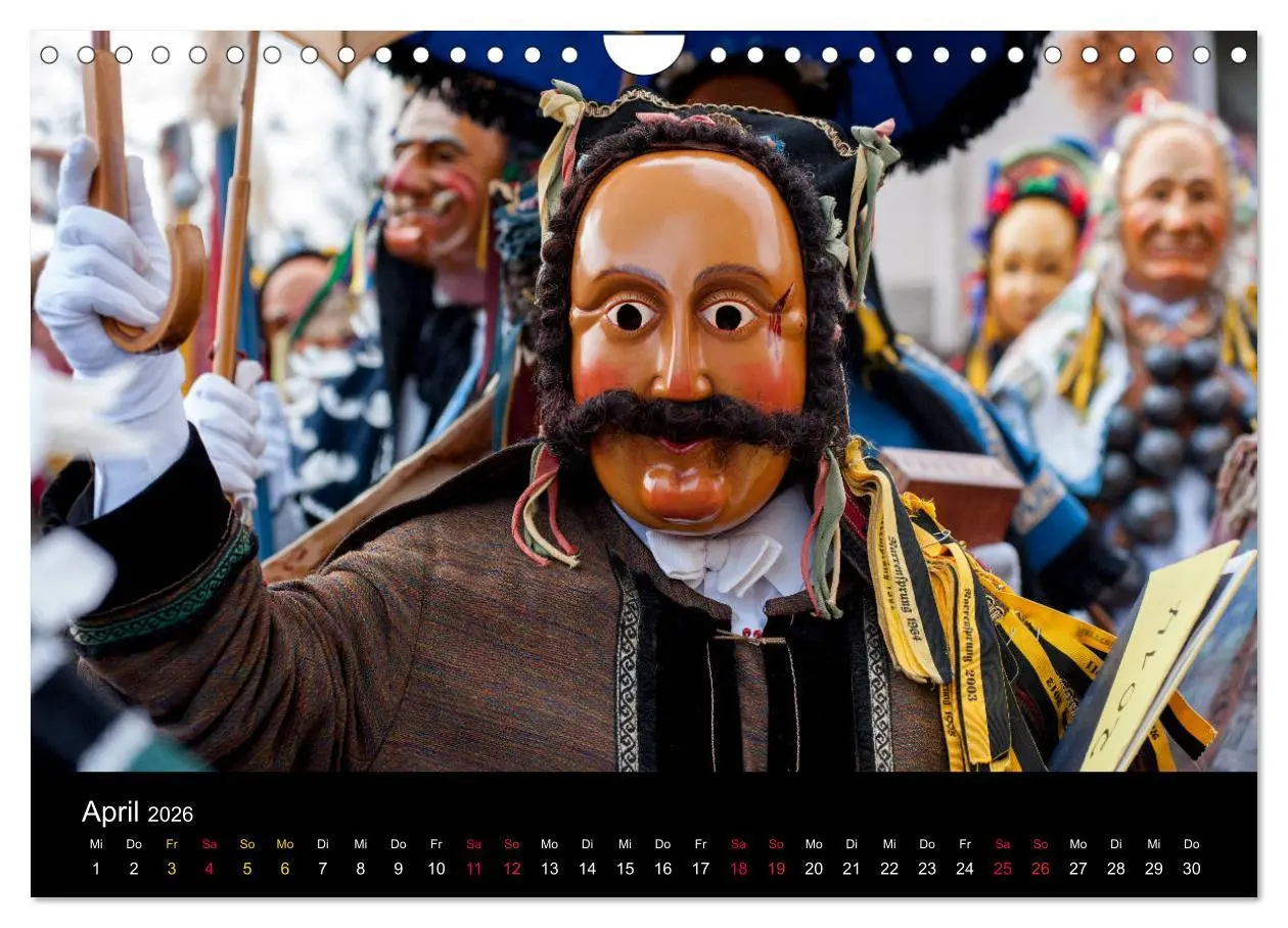 Bild: 9783457927168 | Die Rottweiler Fastnacht (Wandkalender 2026 DIN A4 quer), CALVENDO...