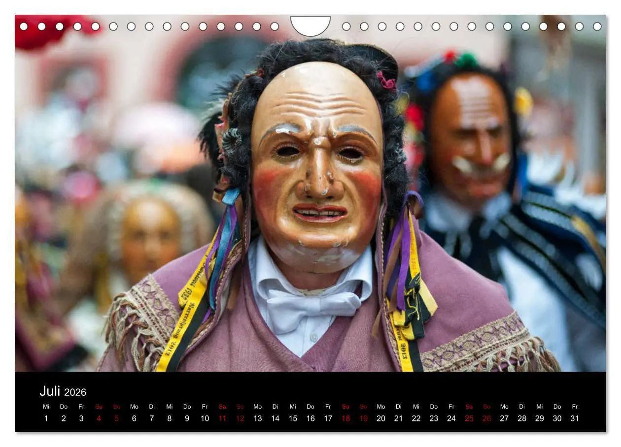 Bild: 9783457927168 | Die Rottweiler Fastnacht (Wandkalender 2026 DIN A4 quer), CALVENDO...