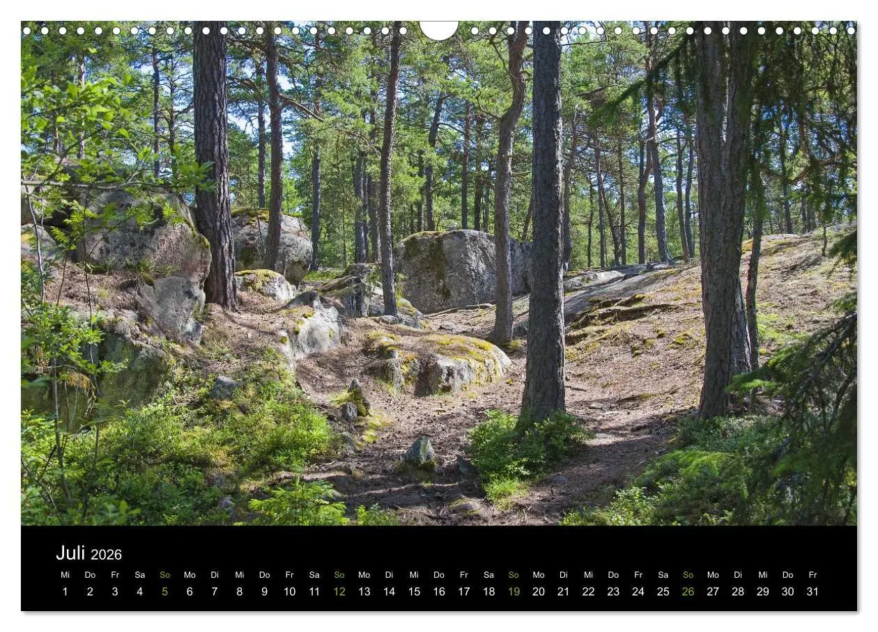 Bild: 9783516187168 | Südschweden (Wandkalender 2026 DIN A3 quer), CALVENDO Monatskalender