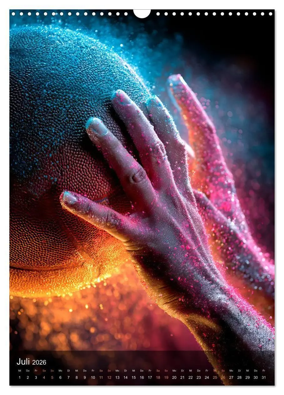 Bild: 9783516707168 | Basketball - Die visuelle Kraft des Sports (Wandkalender 2026 DIN...