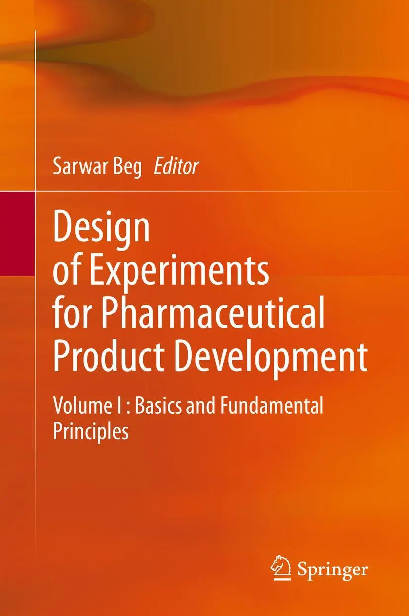Cover: 9789813347168 | Design of Experiments for Pharmaceutical Product Development | Beg