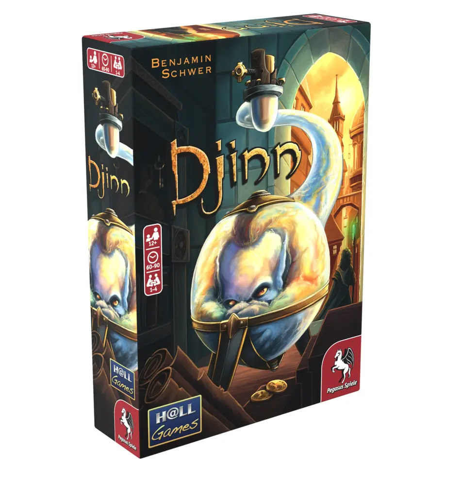 Cover: 4250231737268 | Djinn (English Edition) | Benjamin Schwer | Spiel | 55143E | Englisch