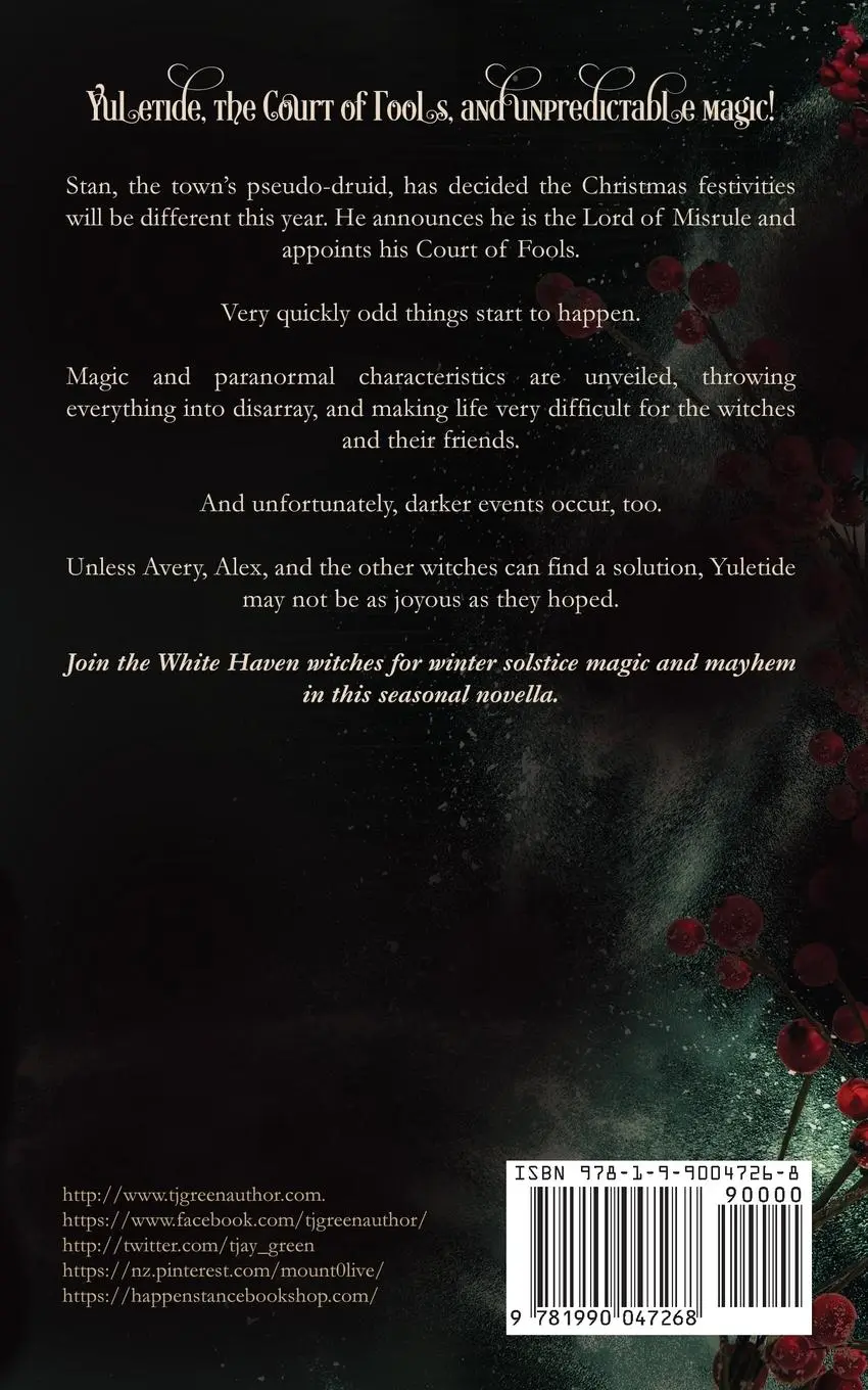 Rückseite: 9781990047268 | White Haven and the Lord of Misrule | Paranormal Yuletide Mysteries