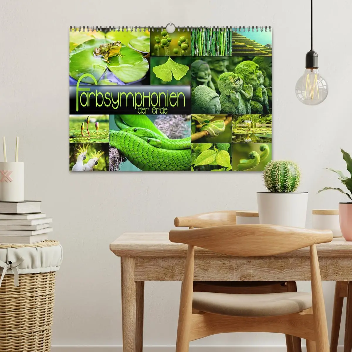 Bild: 9783457607268 | Farbsymphonien der Erde (Wandkalender 2026 DIN A3 quer), CALVENDO...