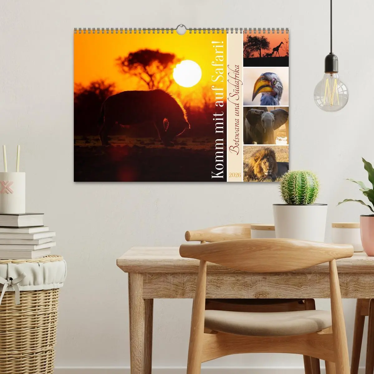 Bild: 9783516627268 | Komm mit auf Safari! Botswana und Südafrika (Wandkalender 2026 DIN...