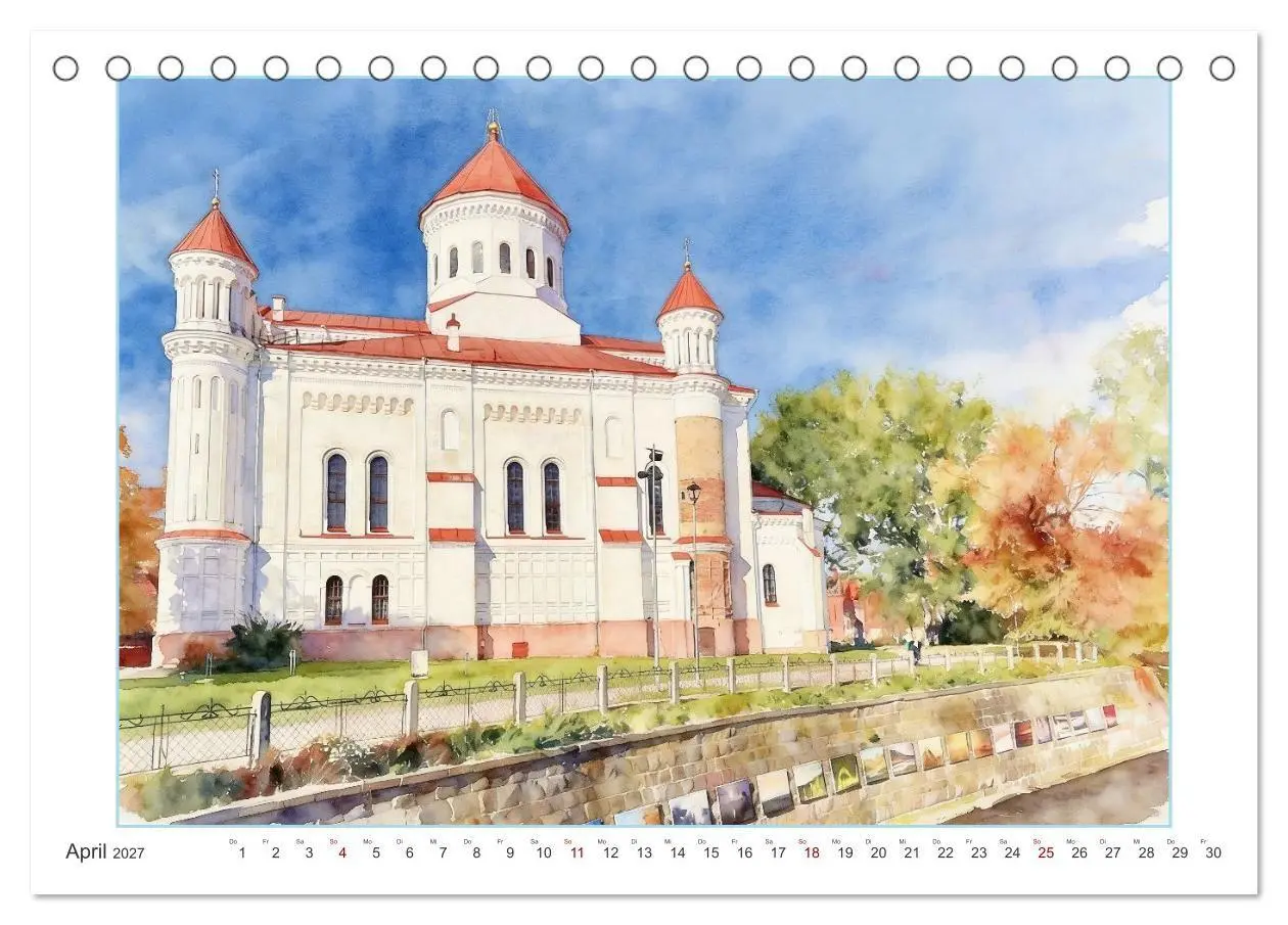 Bild: 9783516797268 | Hauptstadtreise durch's Baltikum (Tischkalender 2027 DIN A5 quer),...