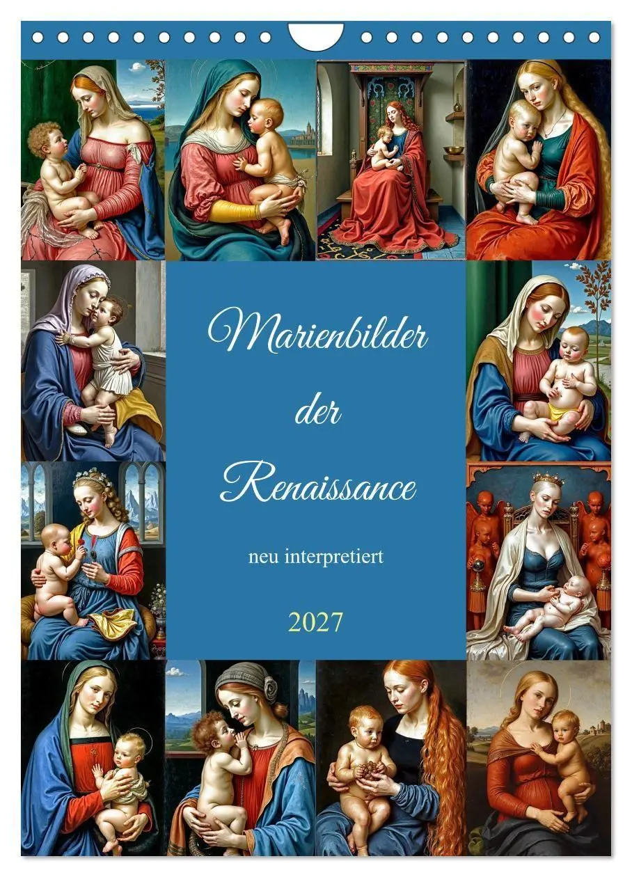 Cover: 9783516937268 | Marienbilder der Renaissance neu interpretiert (Wandkalender 2027...