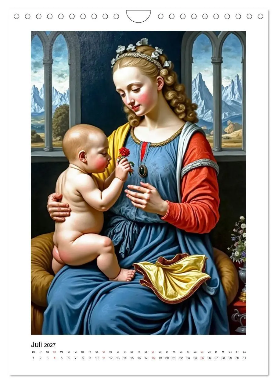 Bild: 9783516937268 | Marienbilder der Renaissance neu interpretiert (Wandkalender 2027...