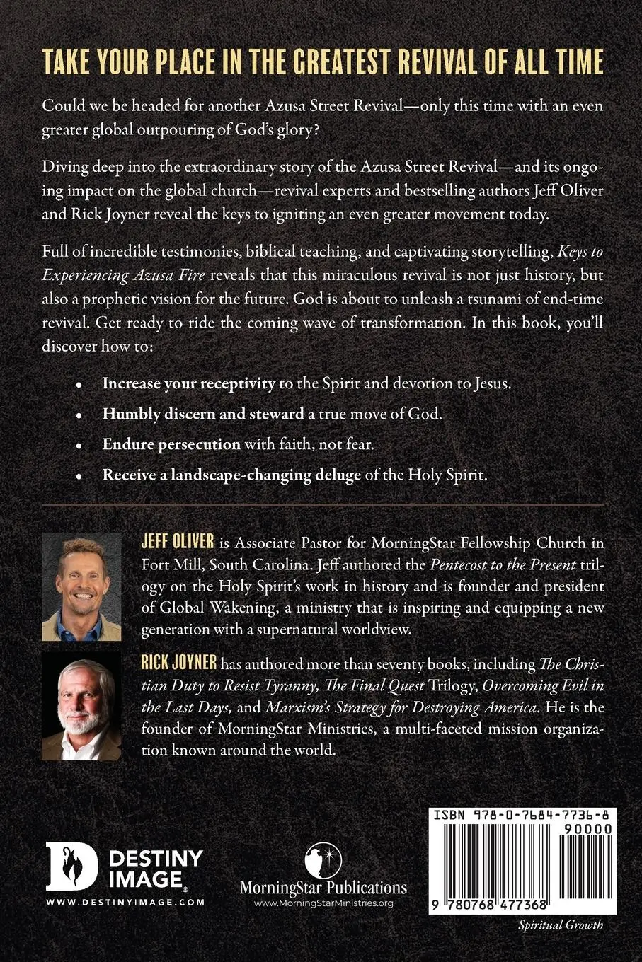 Rückseite: 9780768477368 | Keys to Experiencing Azusa Fire | Jeff Oliver (u. a.) | Taschenbuch