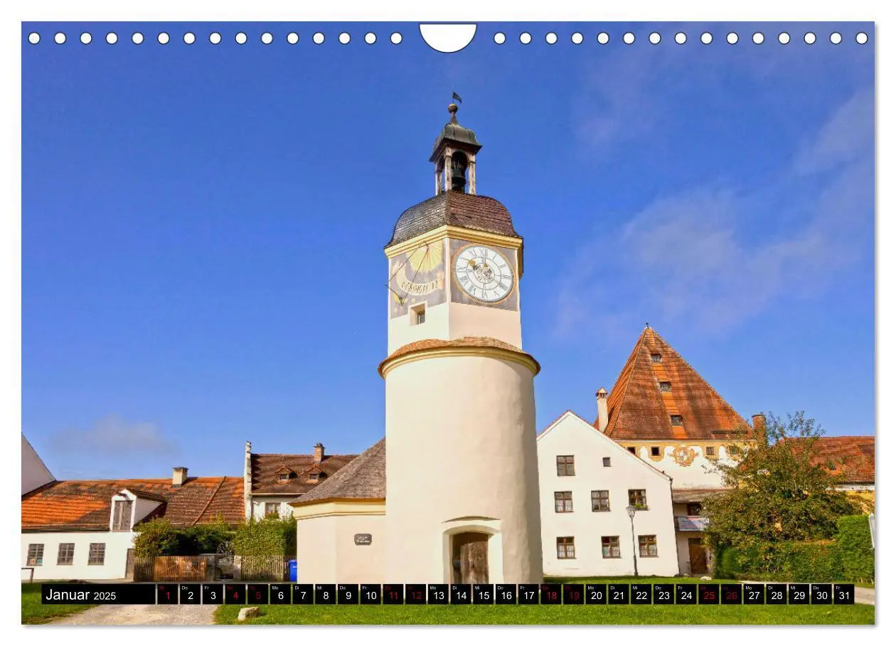 Bild: 9783435057368 | Burghausen - Mittelalter an der Salzach (Wandkalender 2025 DIN A4...