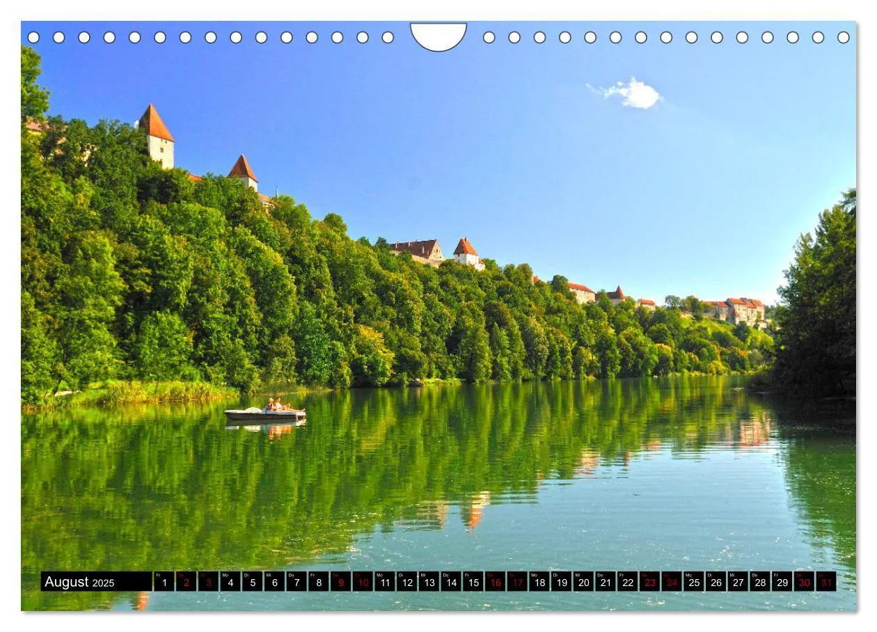 Bild: 9783435057368 | Burghausen - Mittelalter an der Salzach (Wandkalender 2025 DIN A4...