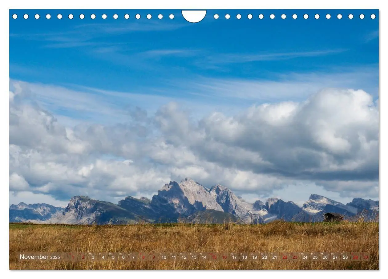 Bild: 9783435127368 | Sehnsucht Seiser Alm (Wandkalender 2025 DIN A4 quer), CALVENDO...