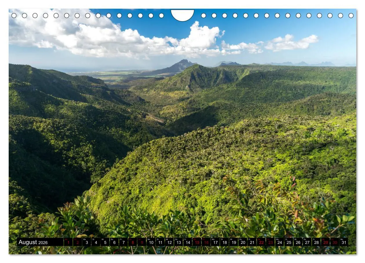 Bild: 9783457837368 | Trauminsel Mauritius (Wandkalender 2026 DIN A4 quer), CALVENDO...