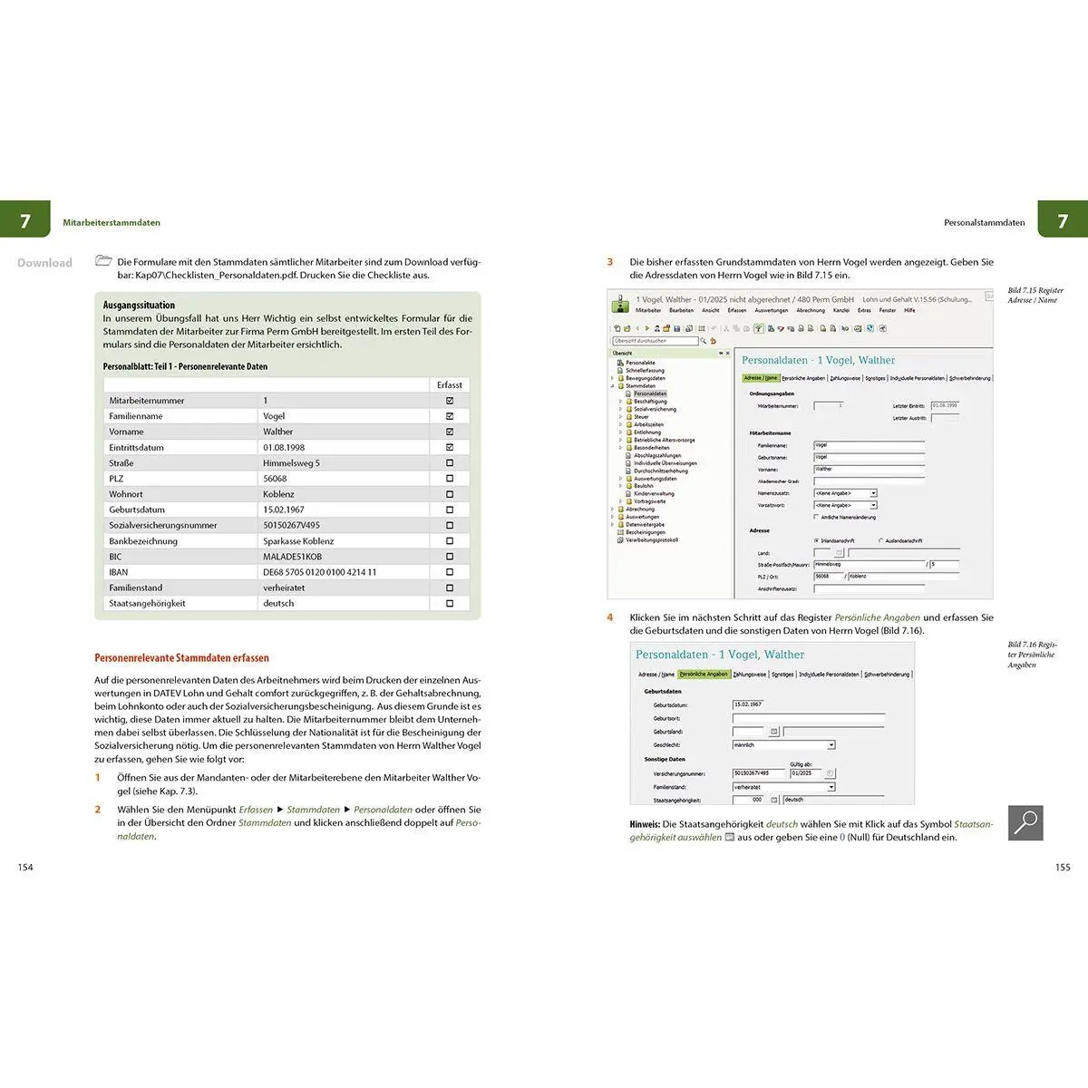 Bild: 9783832807368 | Lohn- und Gehaltsabrechnung mit DATEV Lohn und Gehalt comfort | Buch