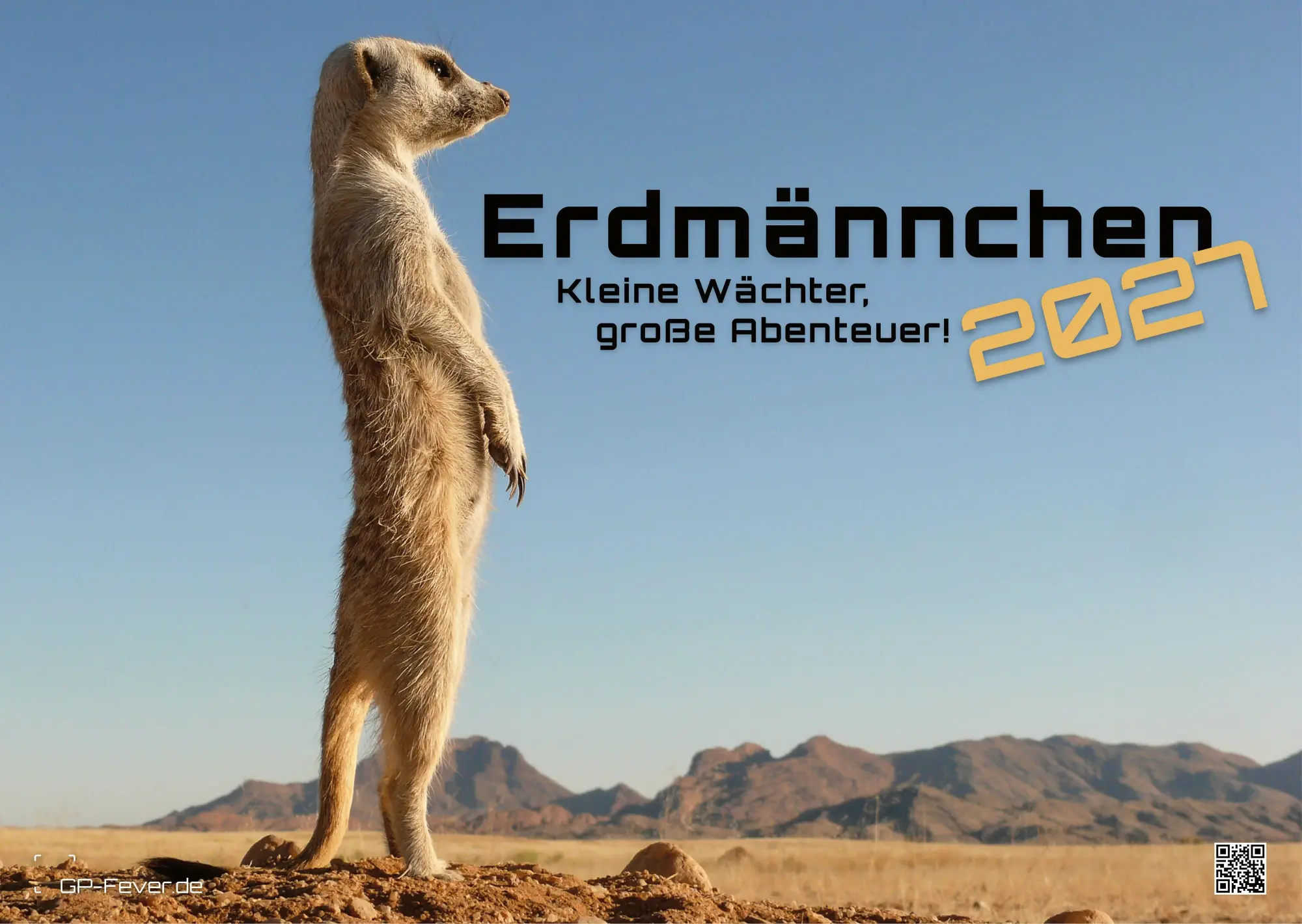 Cover: 9783986737368 | Erdmännchen - Kleine Wächter, große Abenteuer! - 2027 - Kalender...