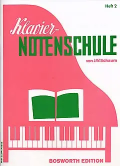 Cover: 9790201607368 | Klavier-Notenschule Heft 2 | John W. Schaum | Buch | Bosworth Edition