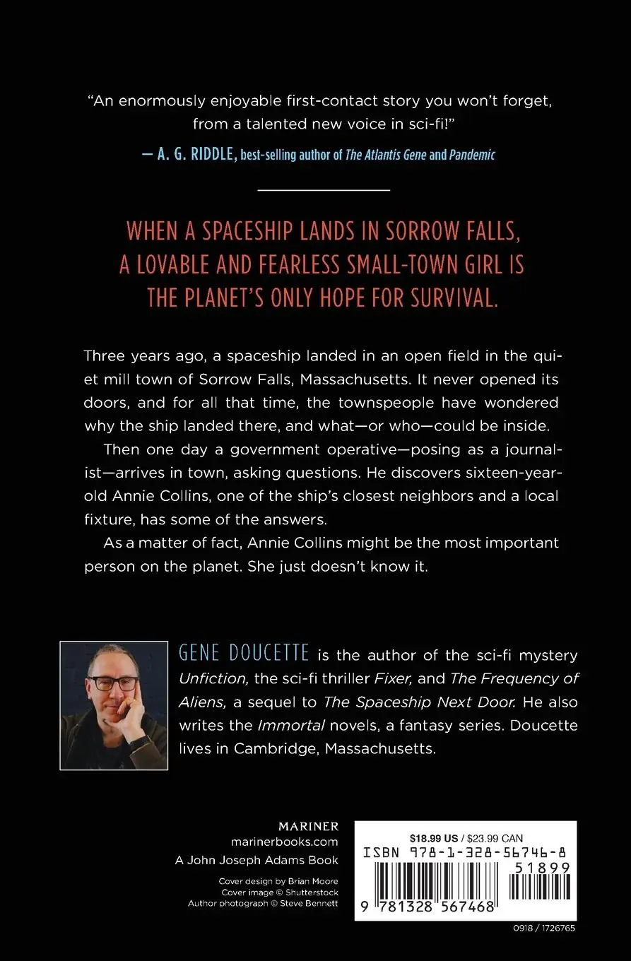Rückseite: 9781328567468 | Spaceship Next Door | Gene Doucette | Taschenbuch | Englisch | 2018