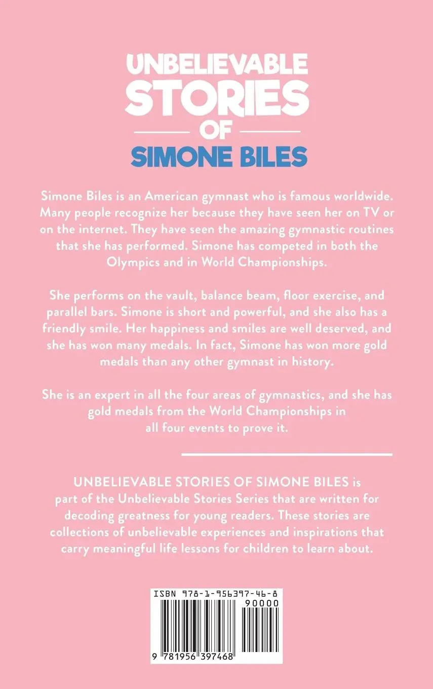 Rückseite: 9781956397468 | Unbelievable Stories of Simone Biles | Tracy Nicholson | Buch | 2021