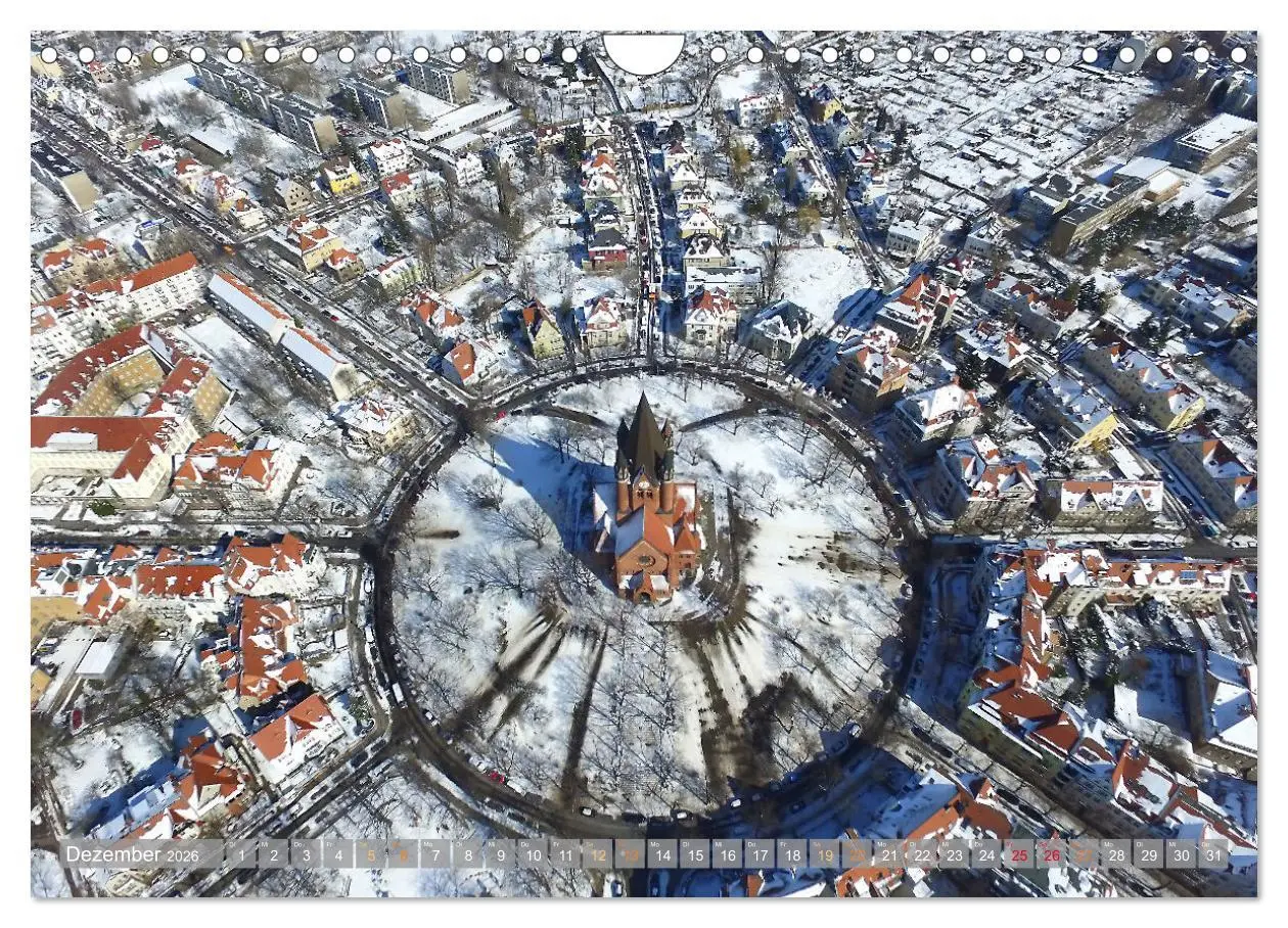 Bild: 9783457377468 | HALLE SAALE GEDROHNT 2026 (Wandkalender 2026 DIN A4 quer), CALVENDO...