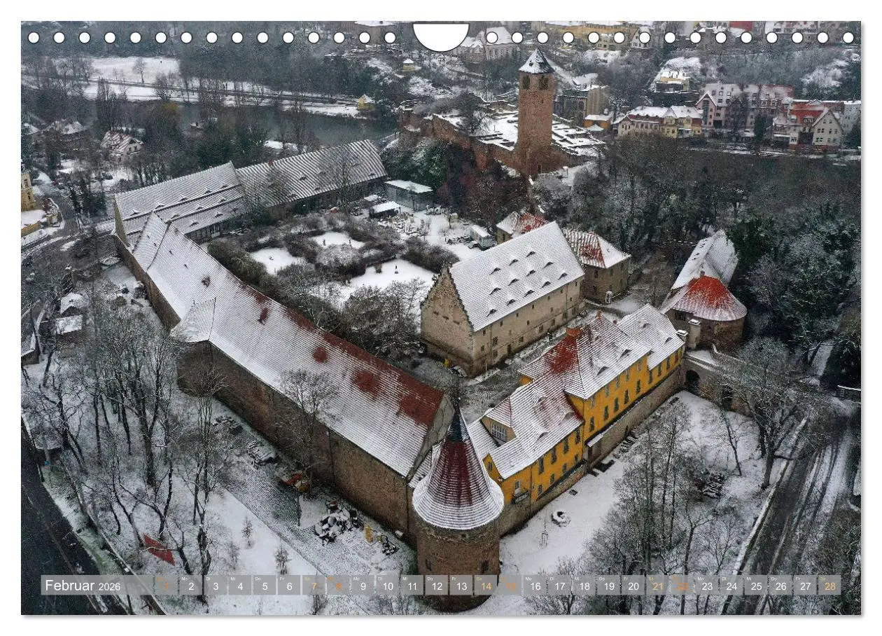 Bild: 9783457377468 | HALLE SAALE GEDROHNT 2026 (Wandkalender 2026 DIN A4 quer), CALVENDO...