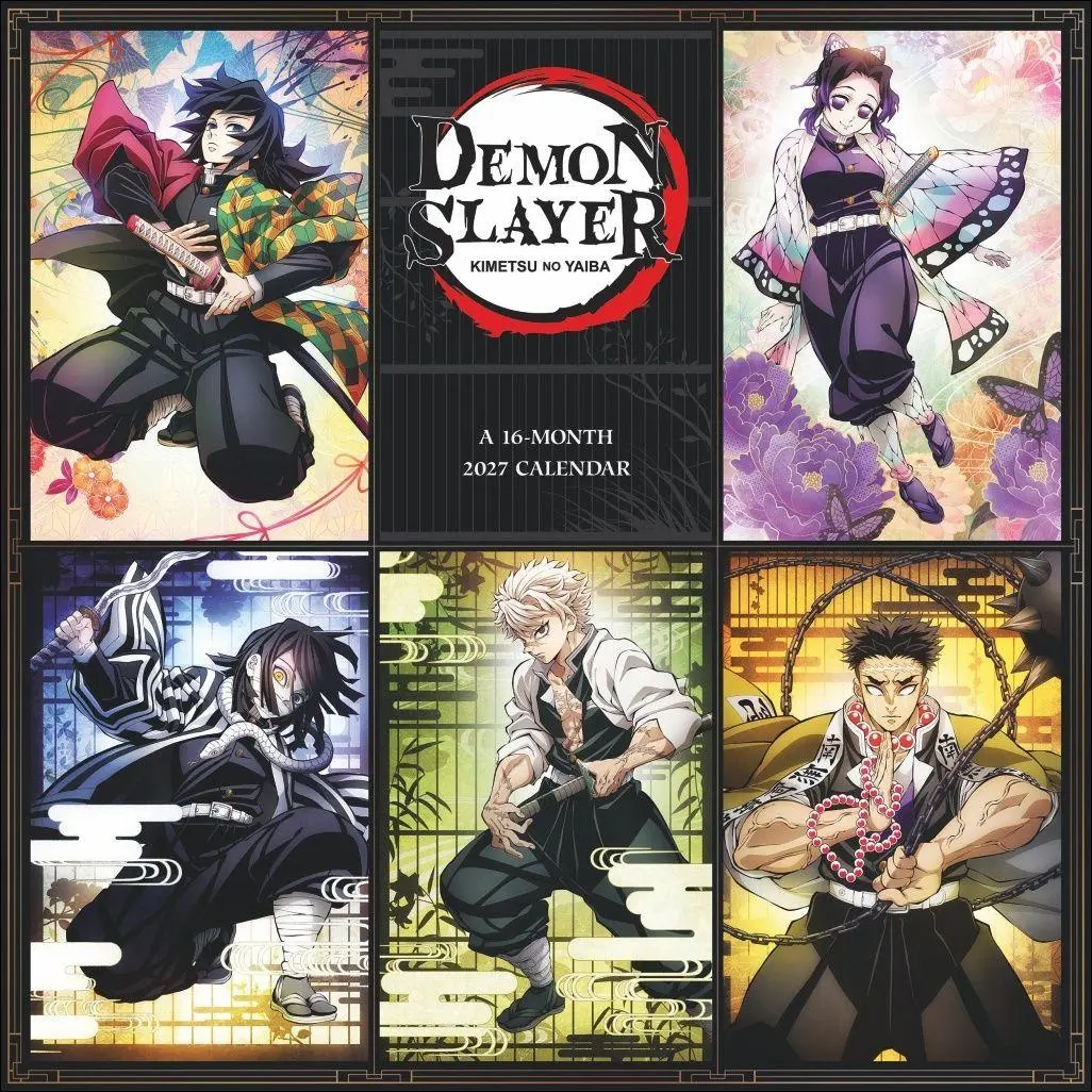 Cover: 9783840197468 | Demon Slayer Broschurkalender 2027 | Kalender | 28 S. | Englisch