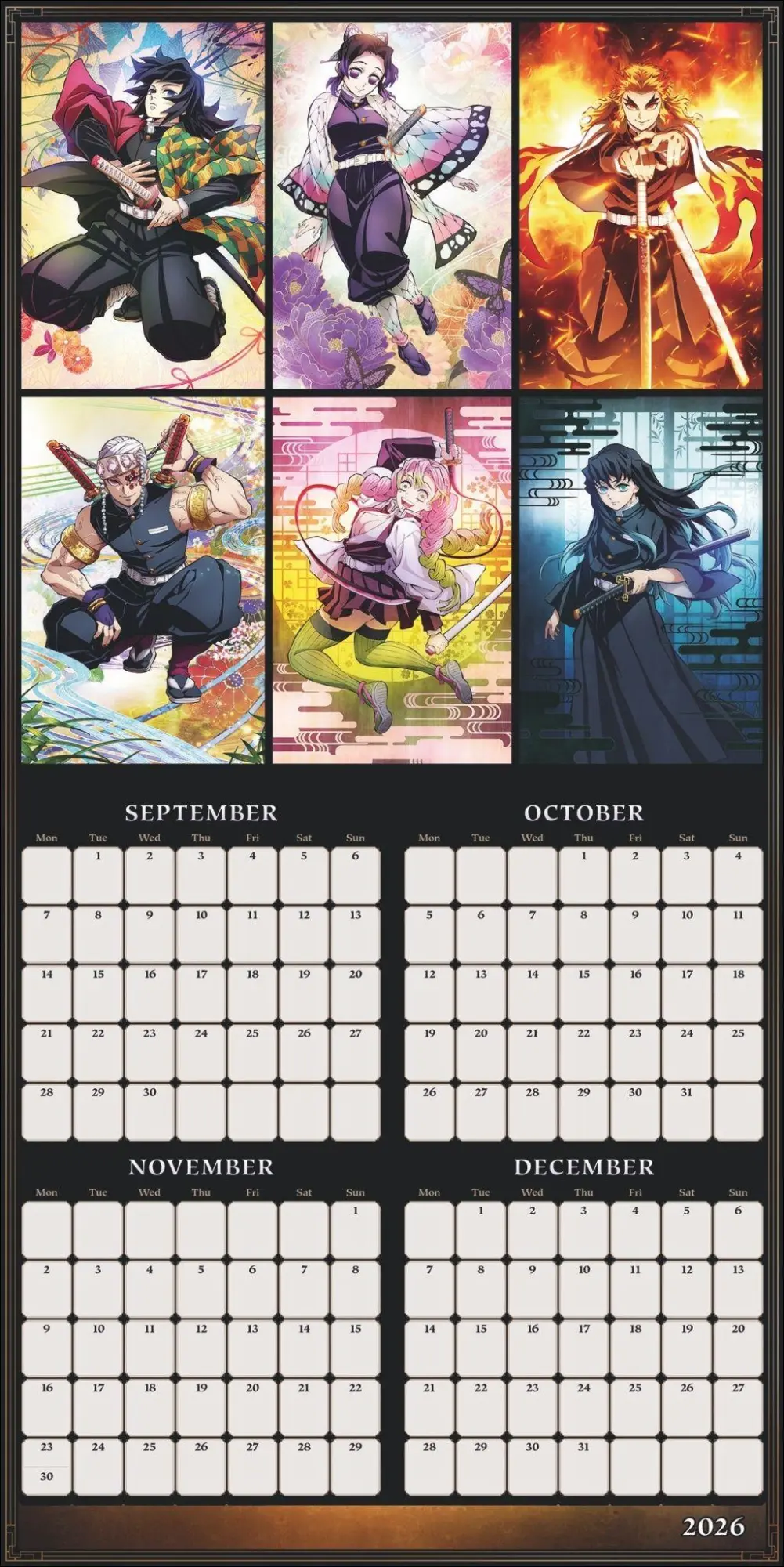 Bild: 9783840197468 | Demon Slayer Broschurkalender 2027 | Kalender | 28 S. | Englisch