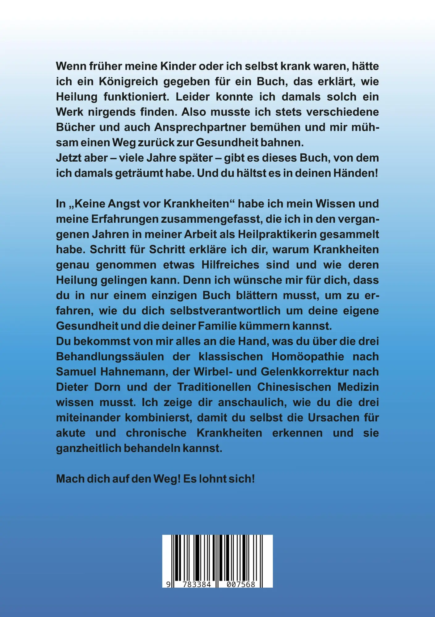 Rückseite: 9783384007568 | Keine Angst vor Krankheiten | Emine Altintas | Taschenbuch | 152 S.
