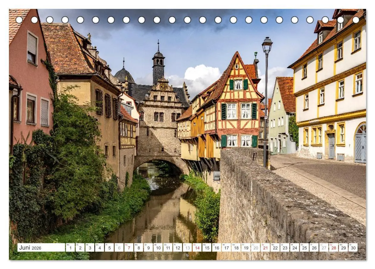 Bild: 9783457297568 | Deutschlands schönste Altstädte - Bayern (Tischkalender 2026 DIN A5...