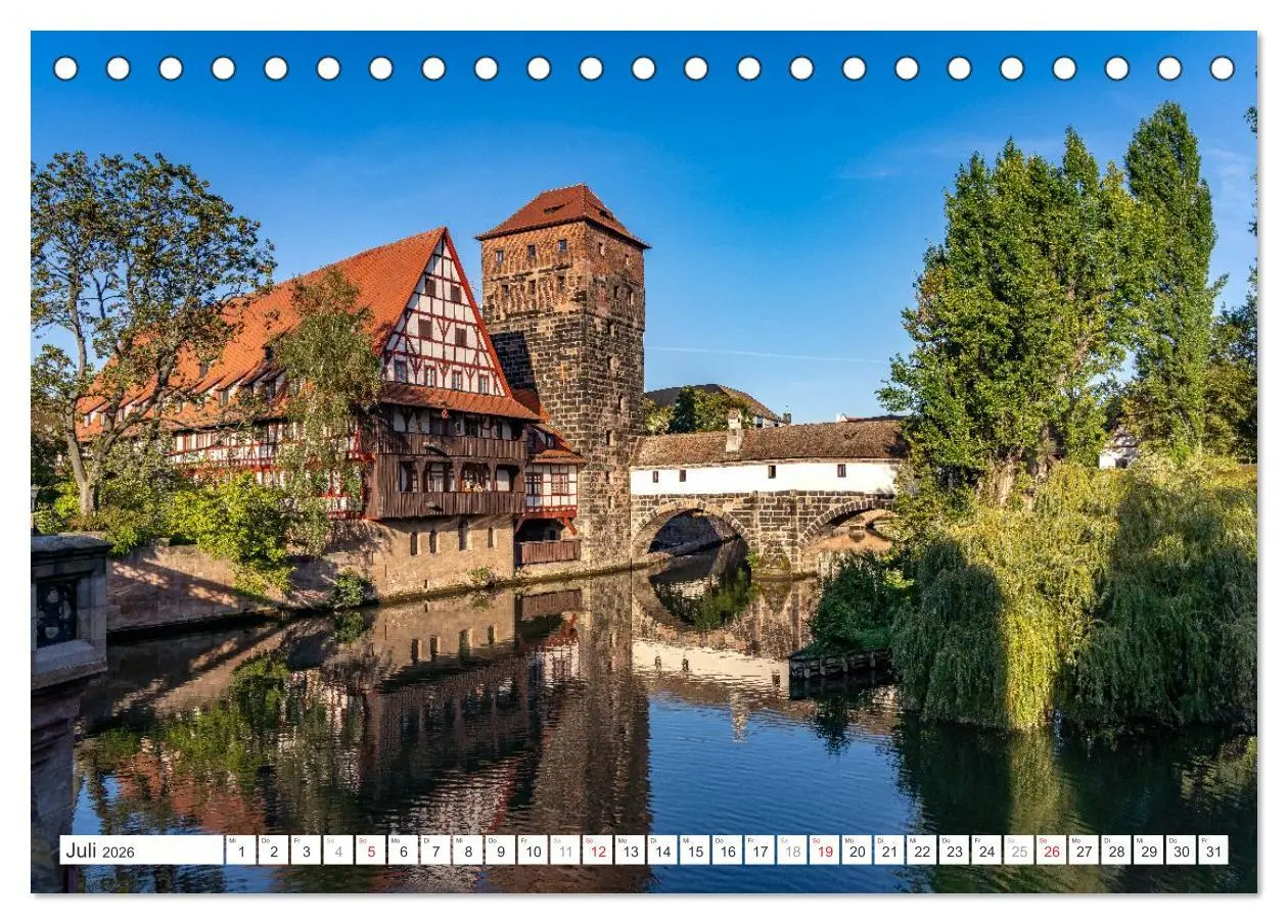 Bild: 9783457297568 | Deutschlands schönste Altstädte - Bayern (Tischkalender 2026 DIN A5...