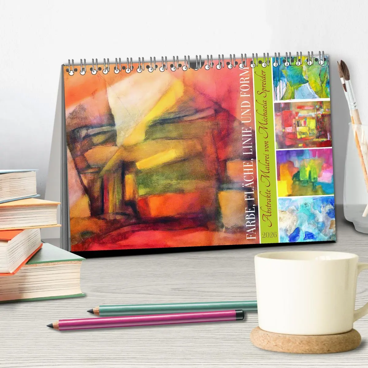 Bild: 9783457507568 | Farbe, Fläche, Linie und Form - Abstrakte Malerei von Michaela...