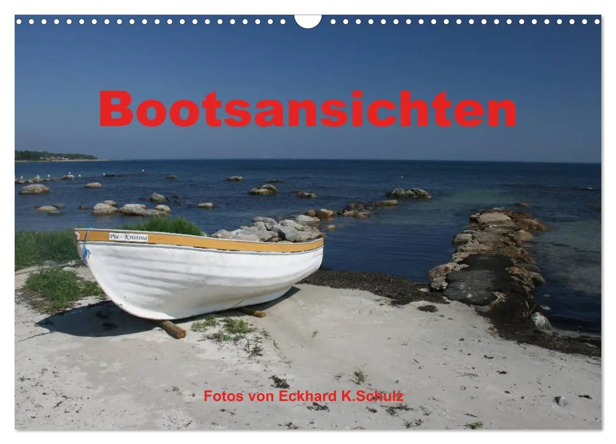 Cover: 9783516217568 | Bootsansichten (Wandkalender 2026 DIN A3 quer), CALVENDO...