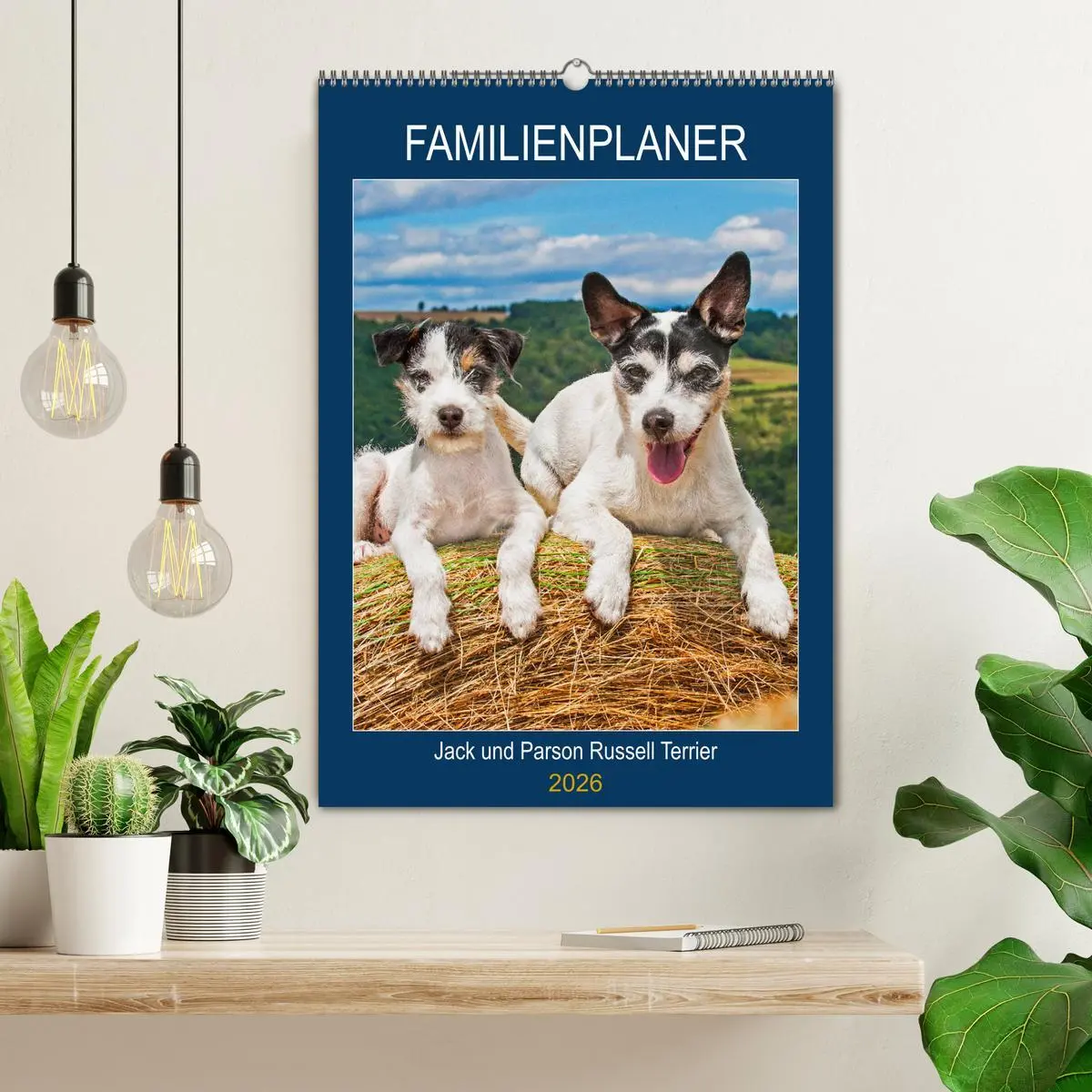 Bild: 9783516387568 | Familienplaner Jack und Parson Russell Terrier (Wandkalender 2026...