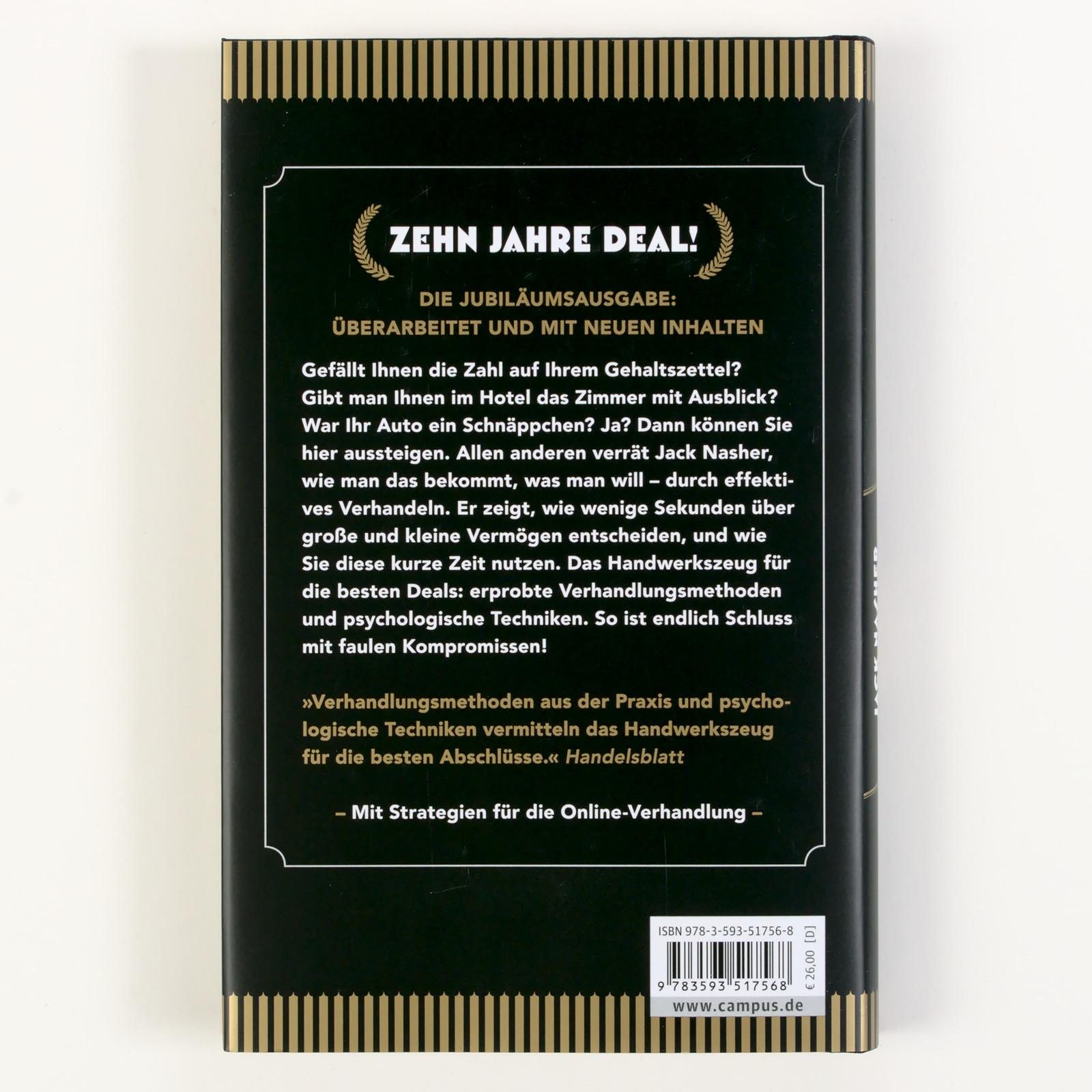 Rückseite: 9783593517568 | Deal! | Jack Nasher | Buch | 288 S. | Deutsch | 2023