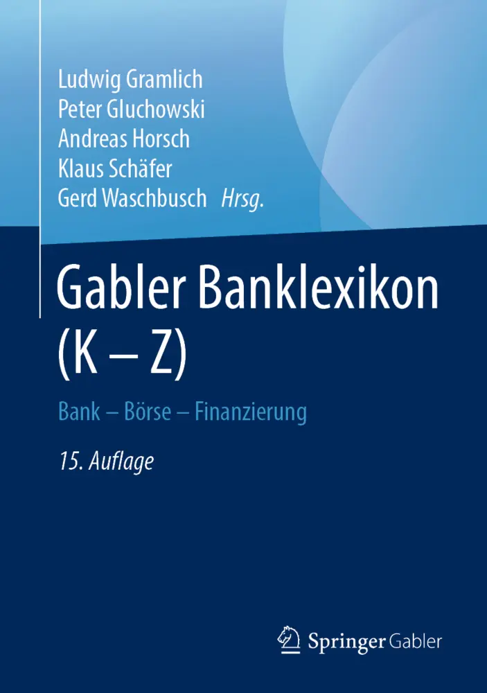 Cover: 9783658267568 | Gabler Banklexikon.Bd.2 K-Z | Bank - Börse - Finanzierung | Buch | xli