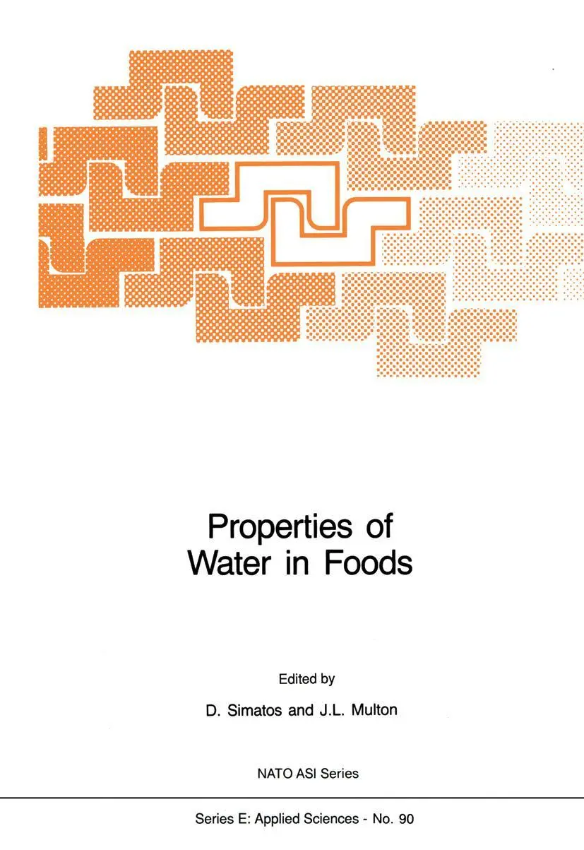 Cover: 9789401087568 | Properties of Water in Foods | in Relation to Quality and Stability