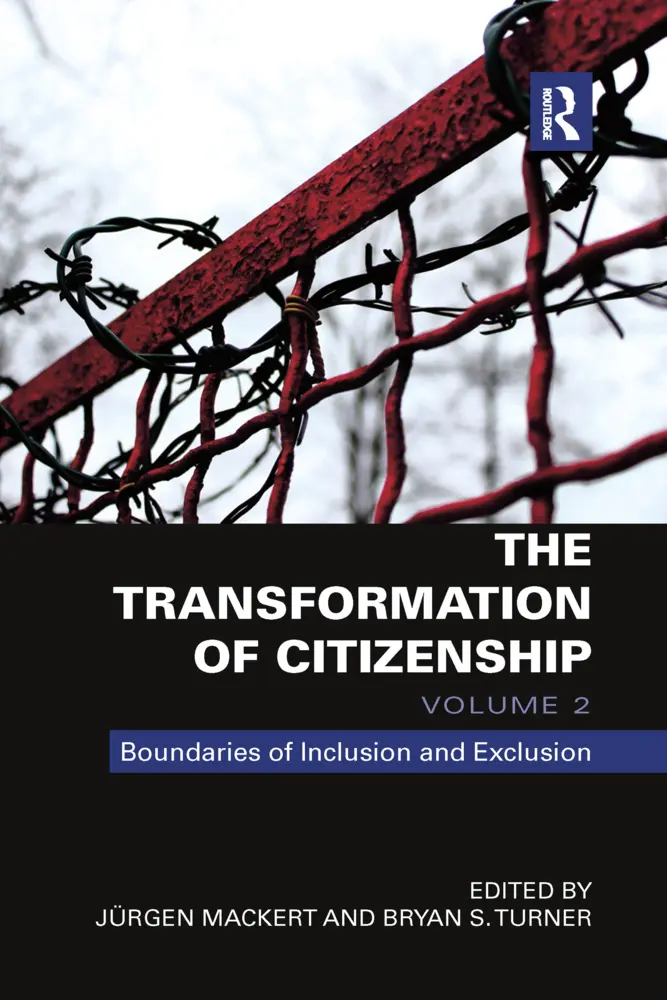 Cover: 9780367877668 | The Transformation of Citizenship, Volume 2 | Jürgen Mackert (u. a.)