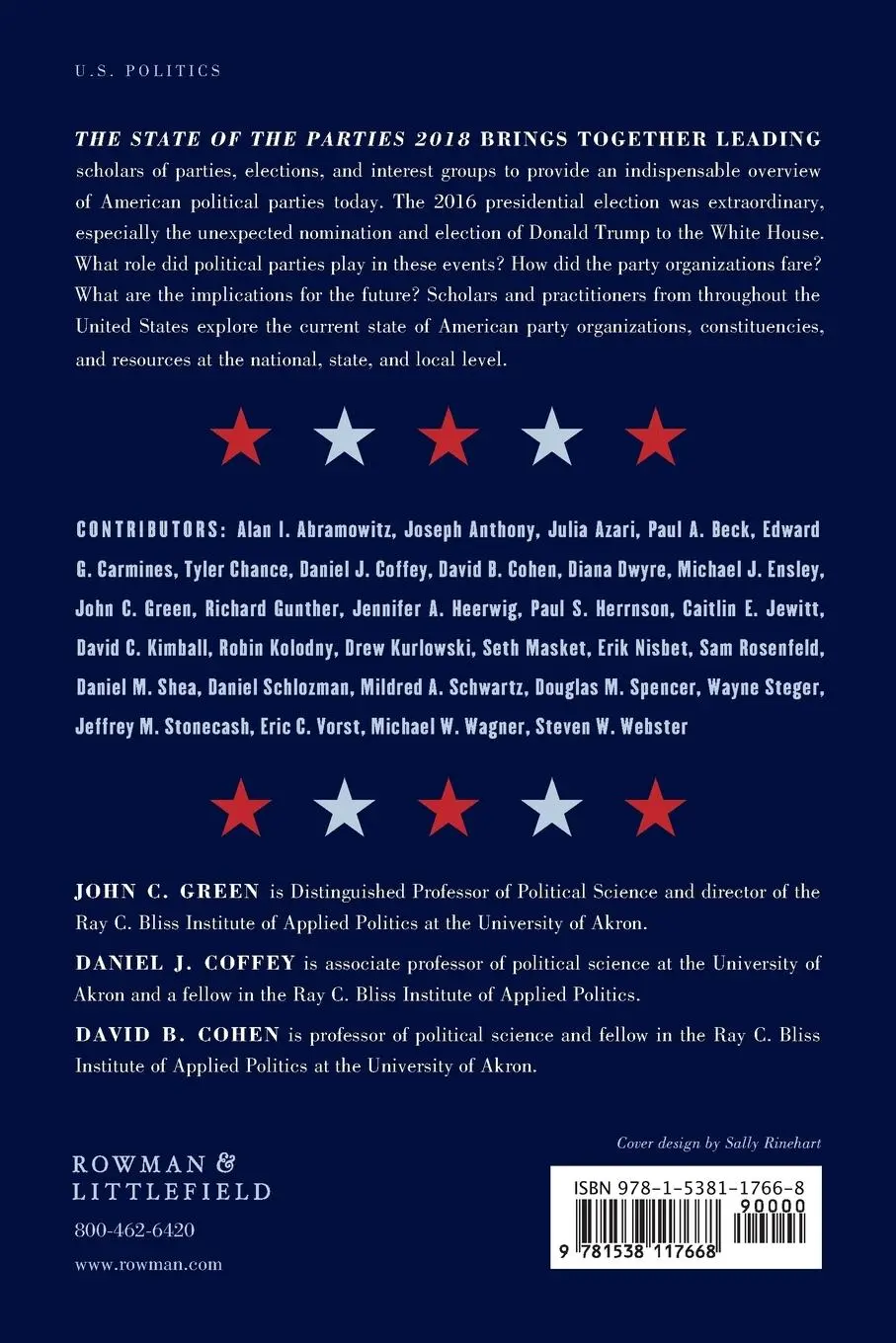 Rückseite: 9781538117668 | State of the Parties 2018 | John C. Green (u. a.) | Taschenbuch | 2018