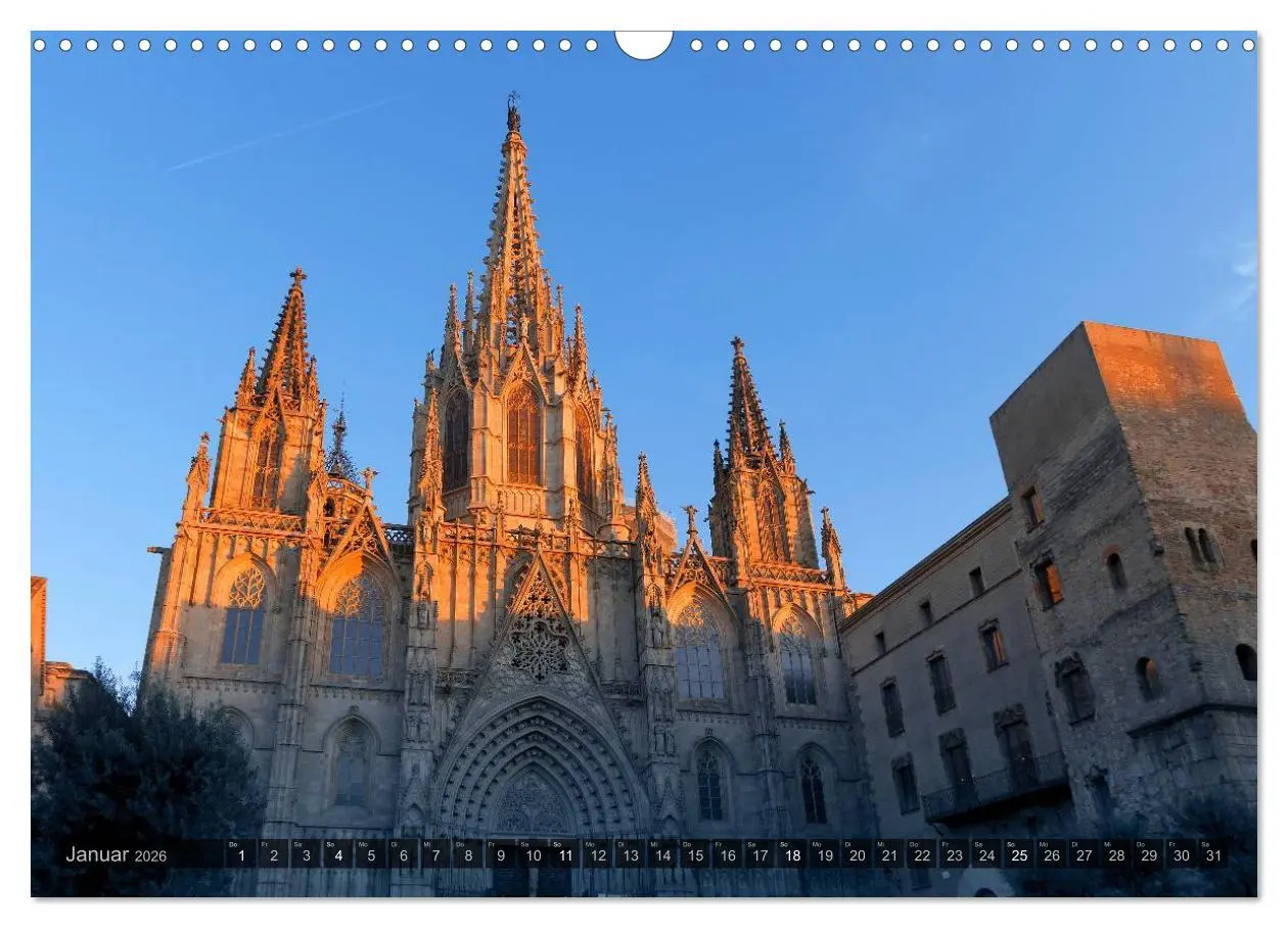 Bild: 9783516137668 | Barcelona - Von Gotik bis Modernisme (Wandkalender 2026 DIN A3...