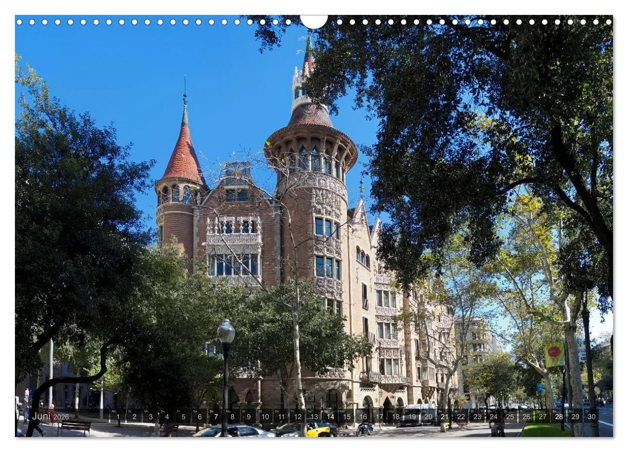 Bild: 9783516137668 | Barcelona - Von Gotik bis Modernisme (Wandkalender 2026 DIN A3...