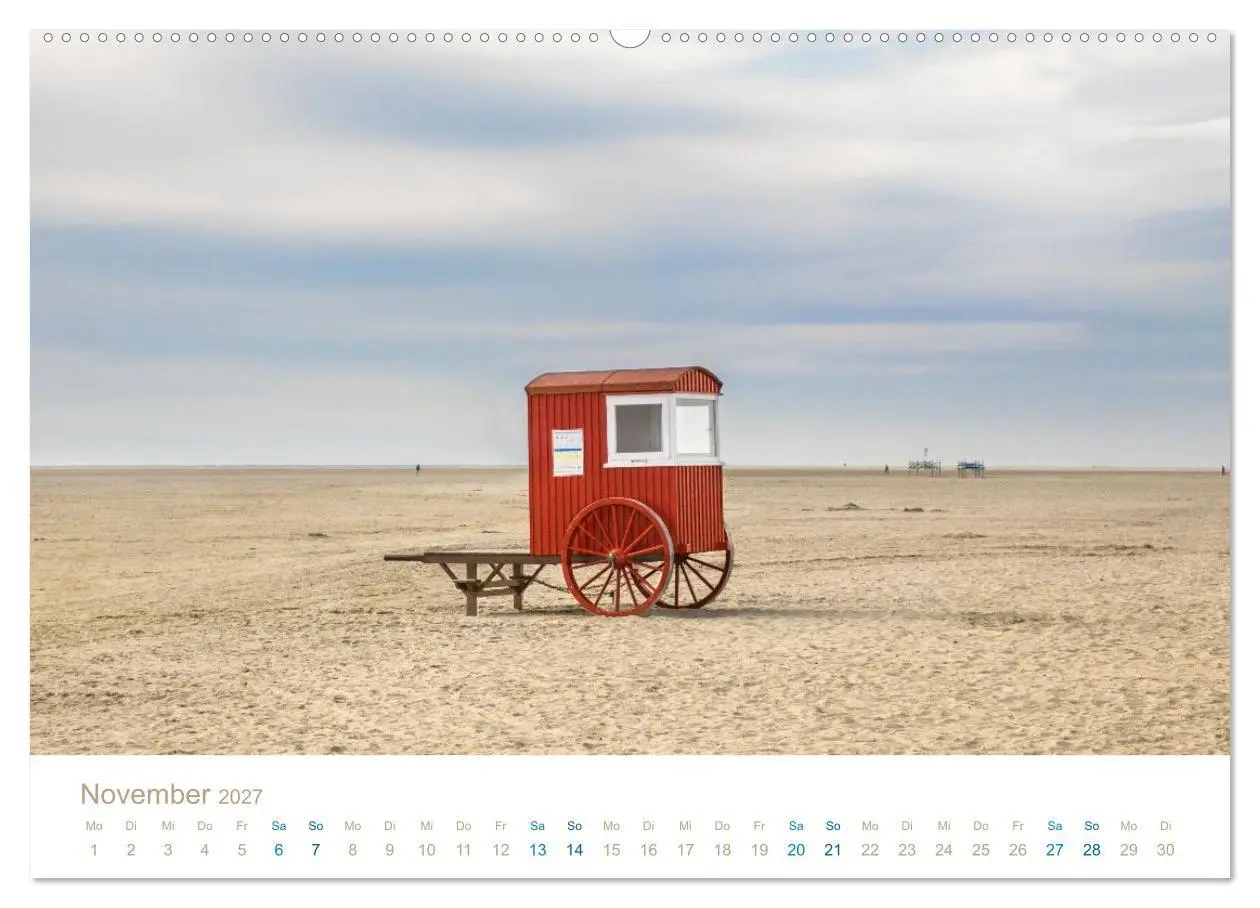 Bild: 9783569397668 | Meine Insel Borkum (Wandkalender 2027 DIN A2 quer), CALVENDO...