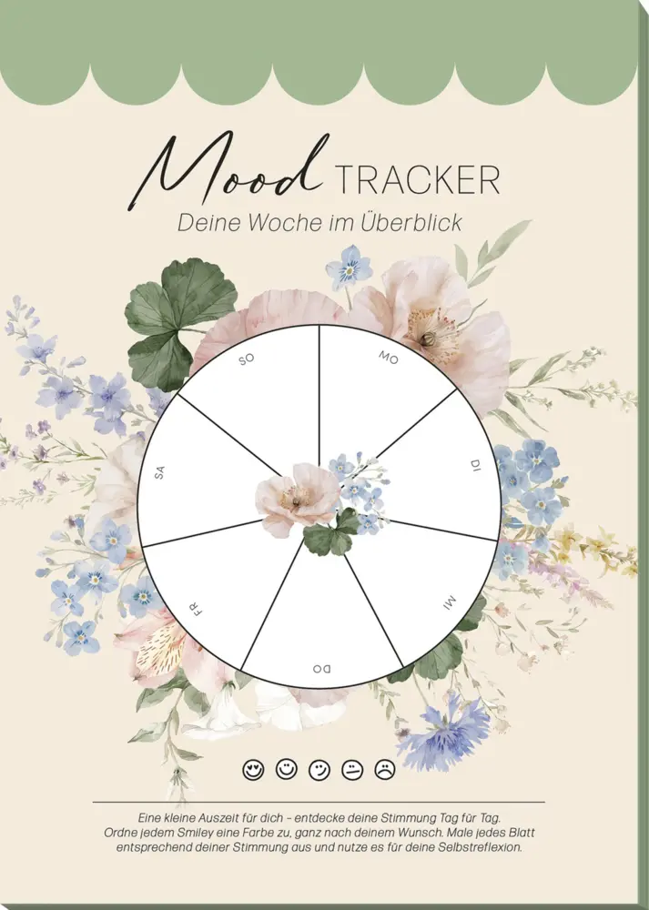 Moodtracker Blumen