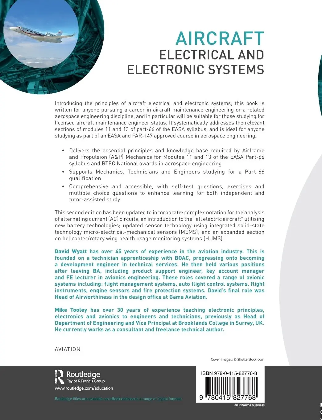 Rückseite: 9780415827768 | Aircraft Electrical and Electronic Systems | David Wyatt (u. a.)