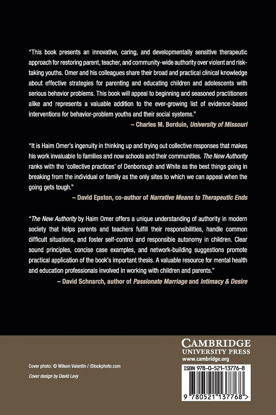Rückseite: 9780521137768 | The New Authority | Haim Omer | Taschenbuch | Kartoniert / Broschiert
