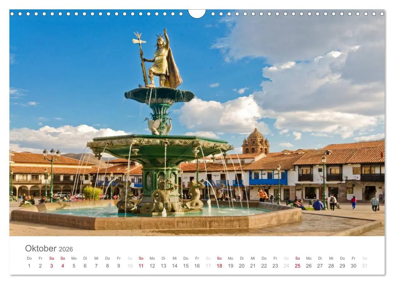 Bild: 9783457967768 | Peru - Perle der Anden (Wandkalender 2026 DIN A3 quer), CALVENDO...