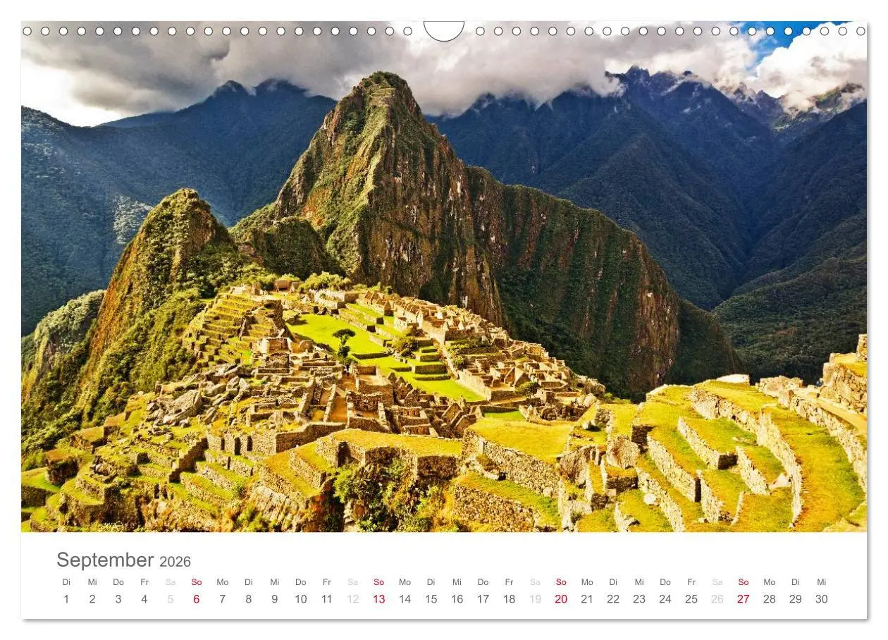 Bild: 9783457967768 | Peru - Perle der Anden (Wandkalender 2026 DIN A3 quer), CALVENDO...