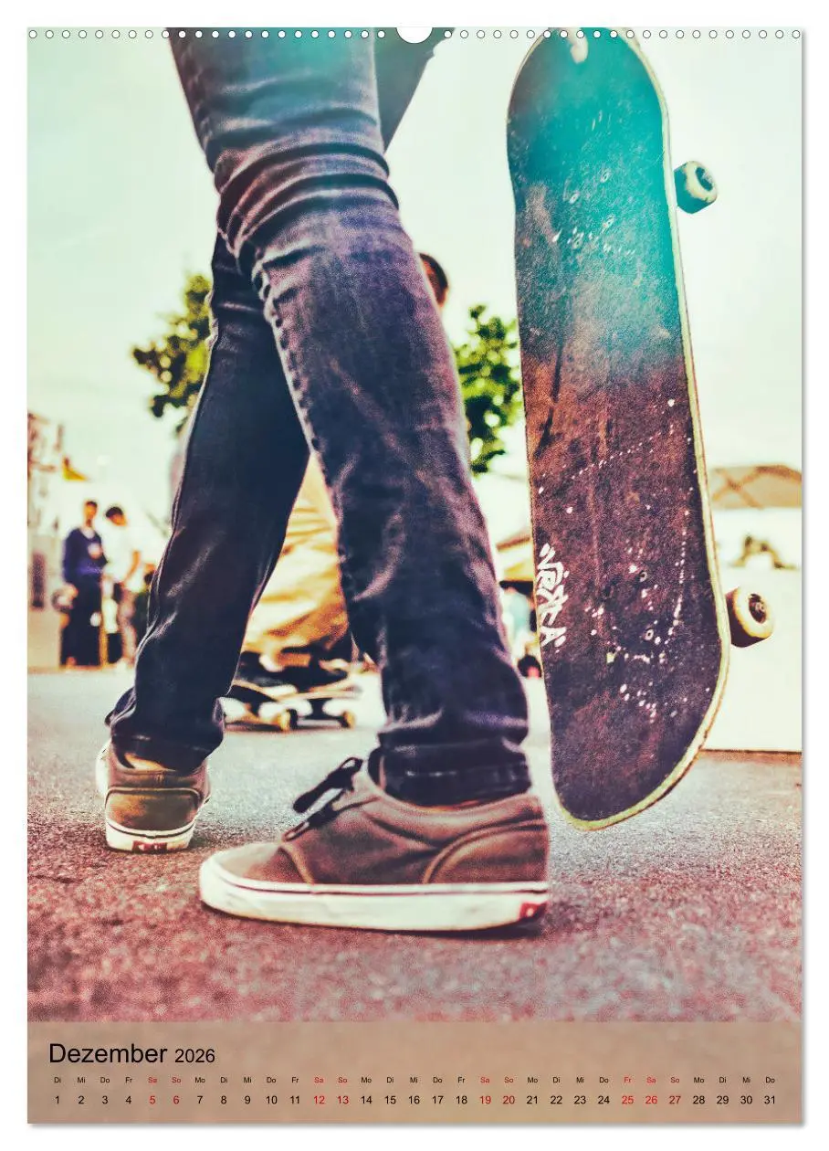 Bild: 9783516367768 | Skateboarding - einfach Spaß (hochwertiger Premium Wandkalender...