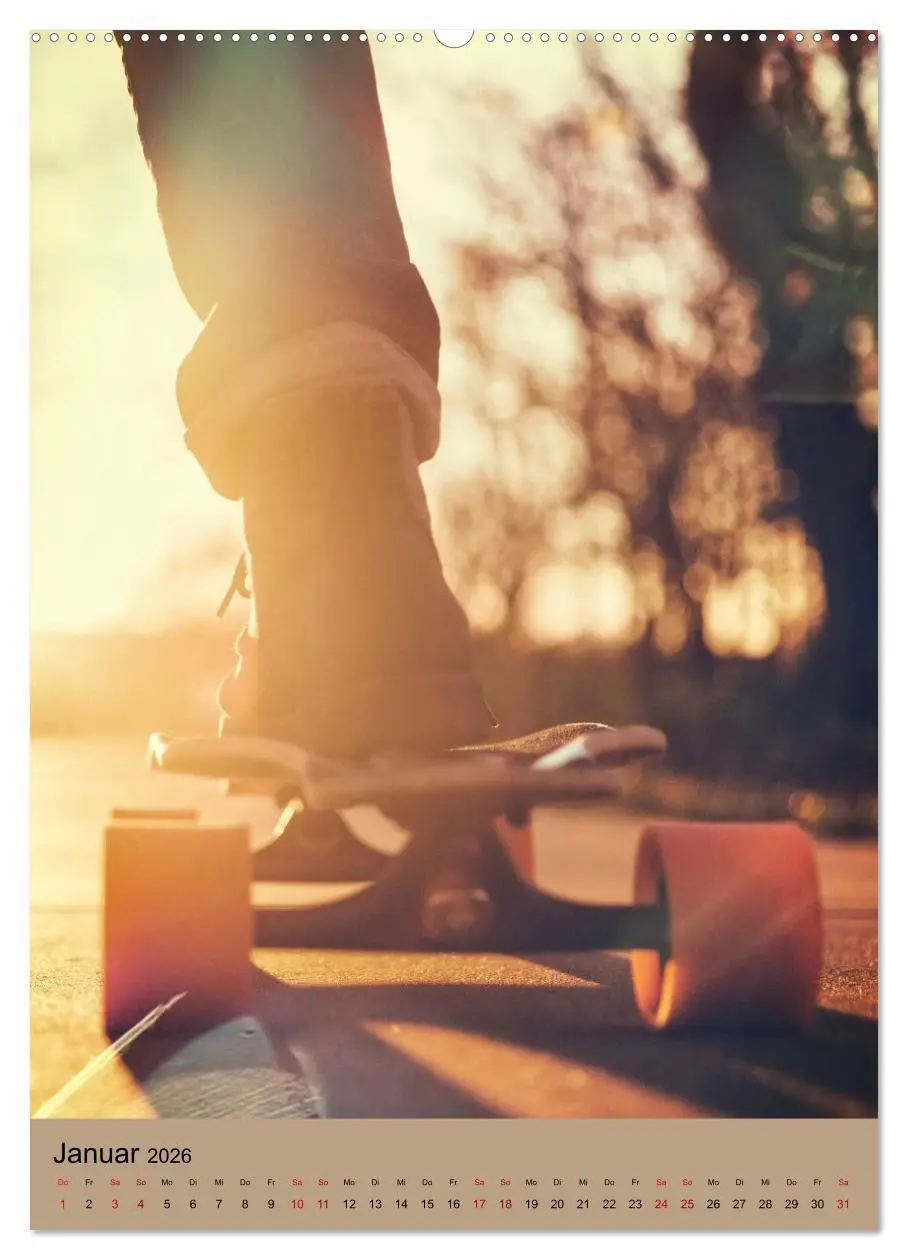 Bild: 9783516367768 | Skateboarding - einfach Spaß (hochwertiger Premium Wandkalender...
