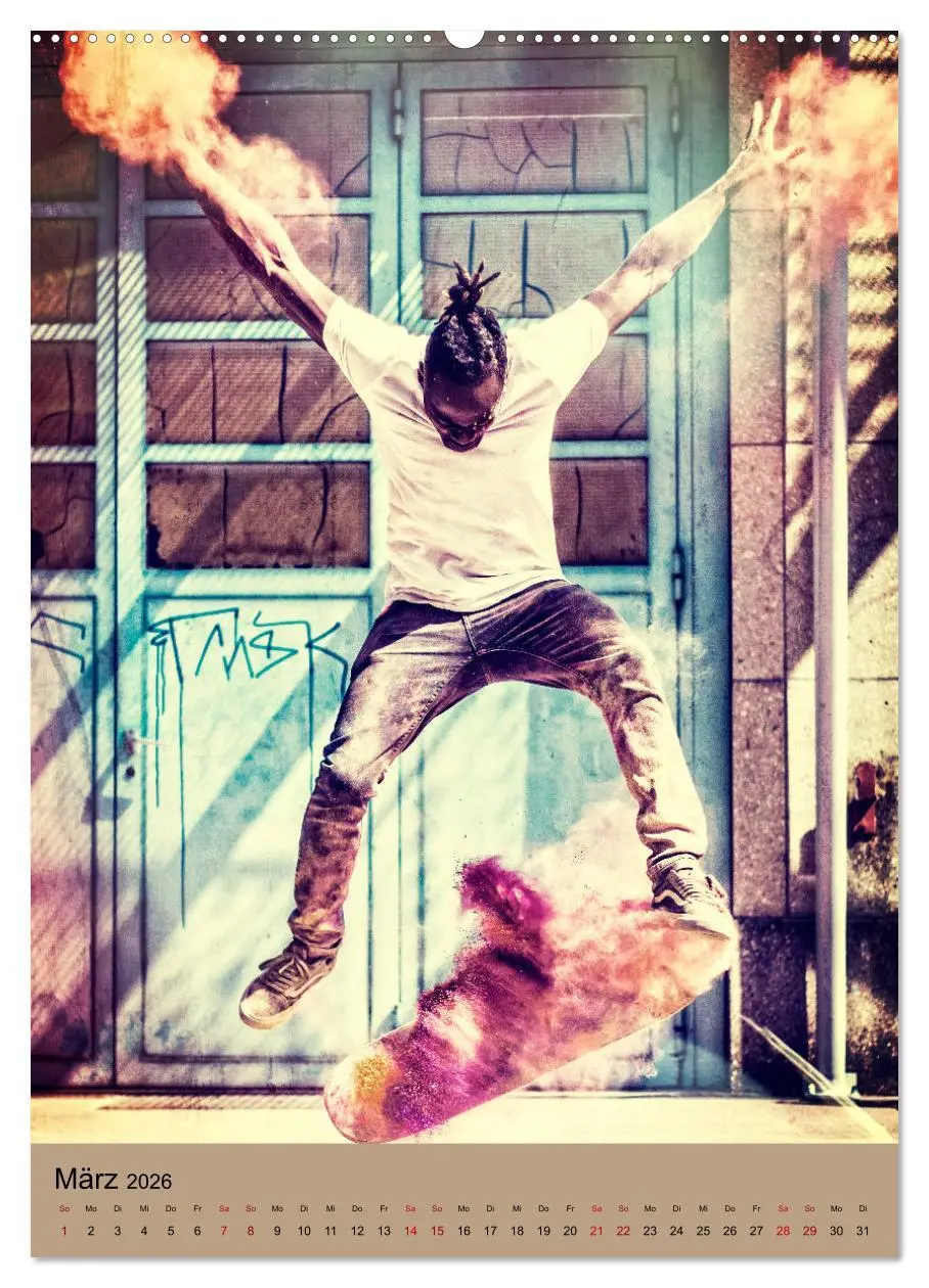 Bild: 9783516367768 | Skateboarding - einfach Spaß (hochwertiger Premium Wandkalender...
