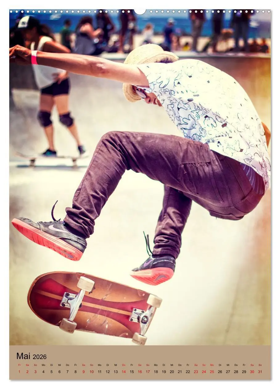 Bild: 9783516367768 | Skateboarding - einfach Spaß (hochwertiger Premium Wandkalender...