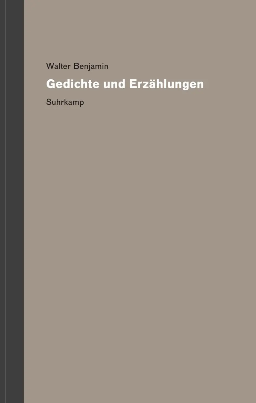 Cover: 9783518587768 | Werke und Nachlaß. Kritische Gesamtausgabe | Walter Benjamin | Buch